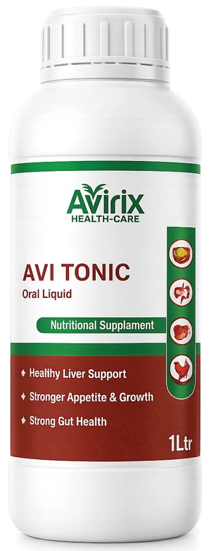 Original AVI TONIC poultry product packaging