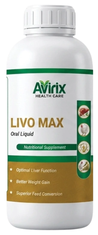 Original LIVO MAX poultry product packaging