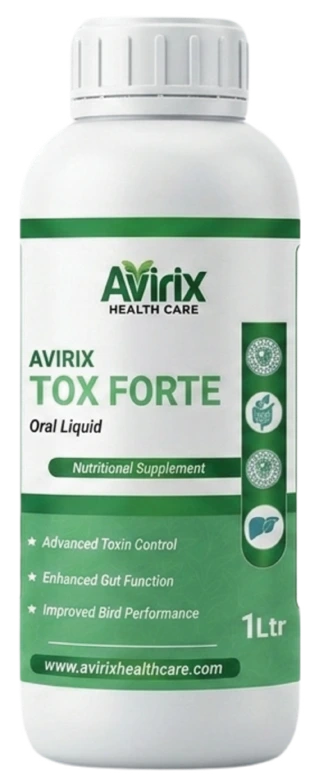 Original TOX FORTE poultry product packaging