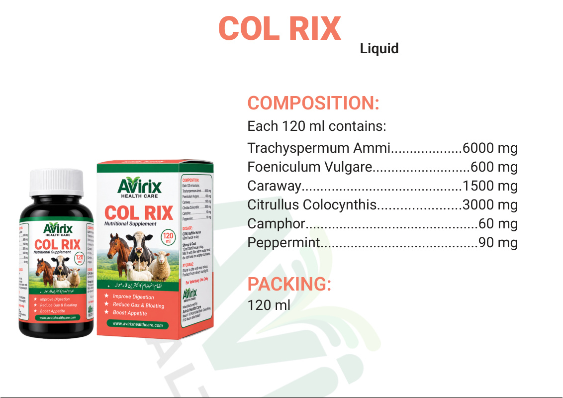 COL RIX product information sheet