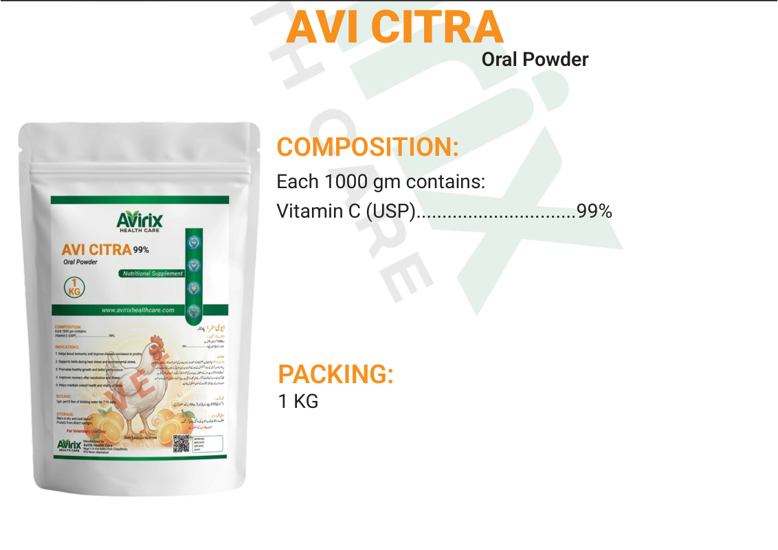 AVI CITRA product information sheet