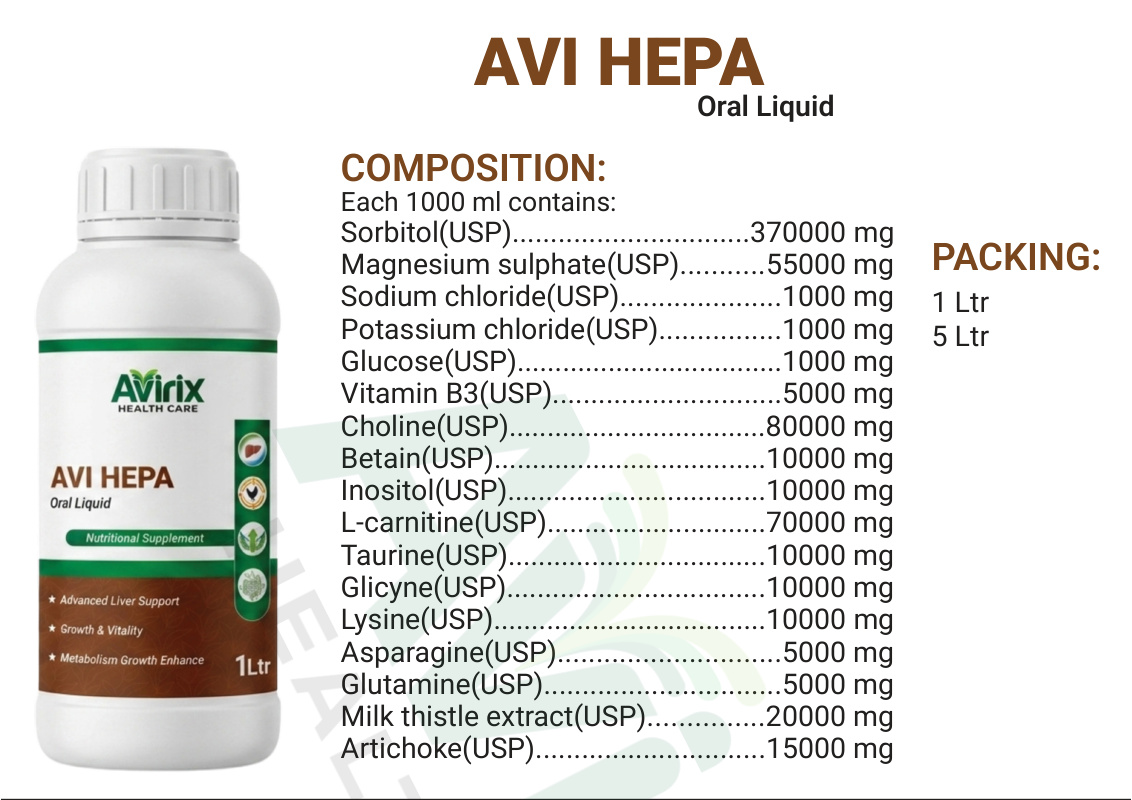 AVI HEPA product information sheet
