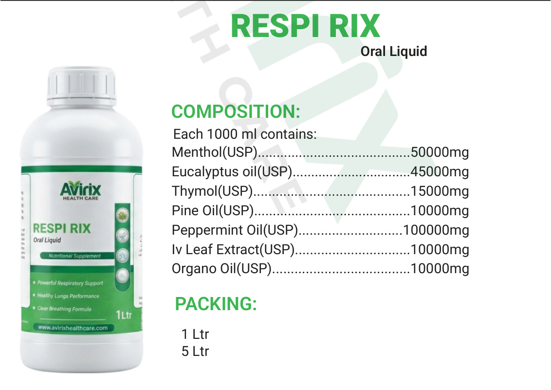 RESPI RIX product information sheet